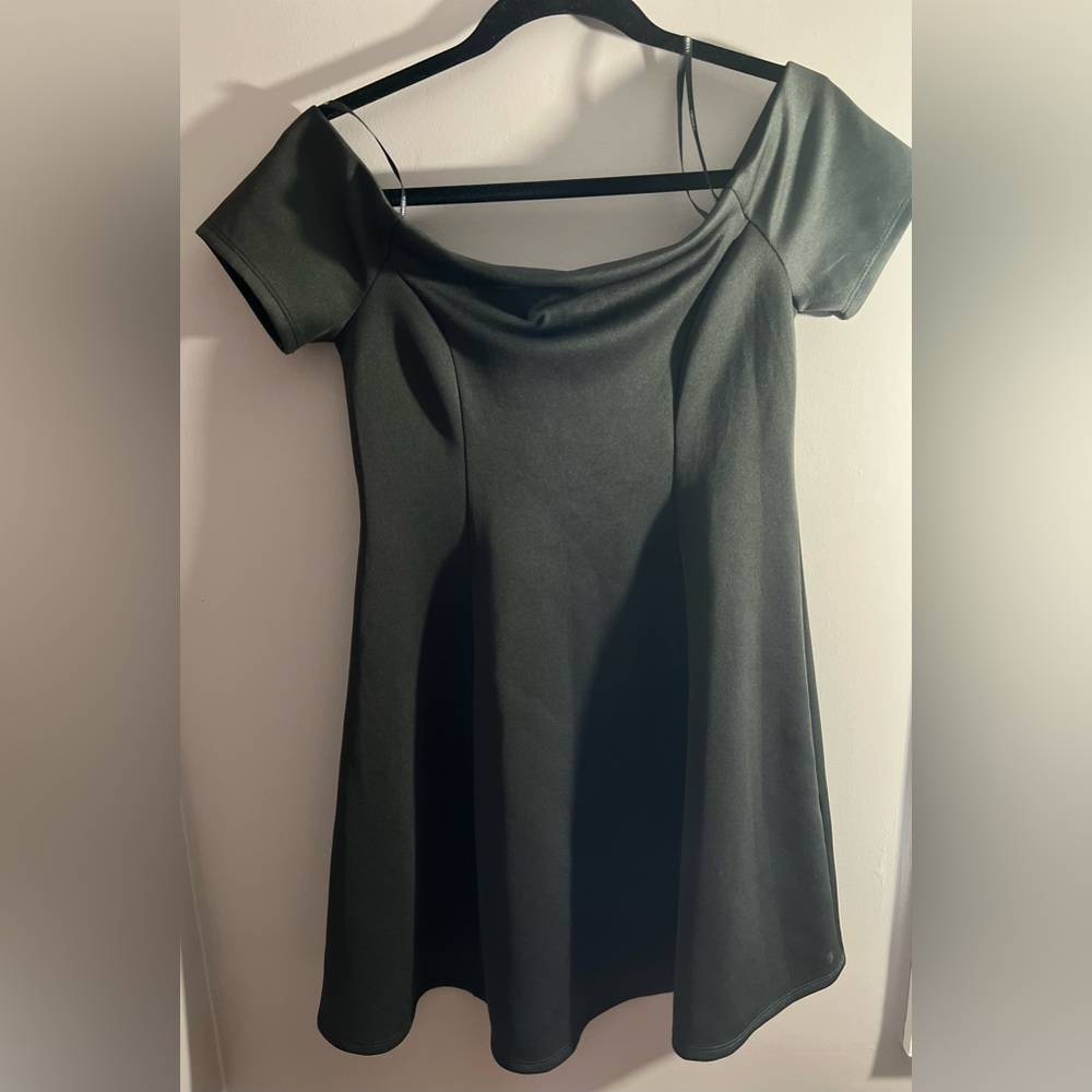 Forever 21 Black Mini Dress Size L